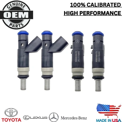 Inyector de combustible X4 OEM SIEMENS para Jeep Patriot 2007-2017 2,0 L/2,4 L I4 #04891577AA Foto 1 de 4