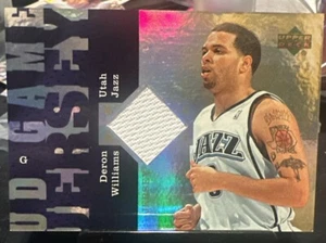 2007-08 Oberdeck Spiel Trikot Deron Williams Utah Jazz #UD-DW - Bild 1 von 2
