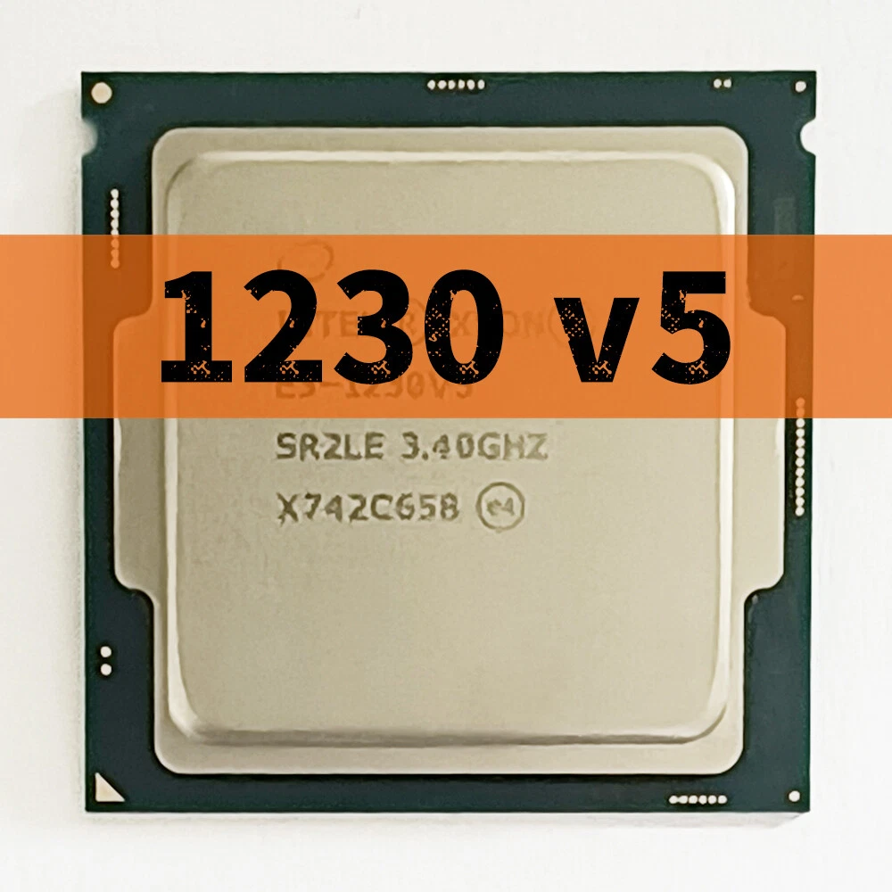 Intel Computer Intel Xeon E3-1230 V5 Processor Model Processors