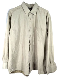 Haggar Sueded Luxe Herren Hemd L beige gebraucht - Bild 1 von 5