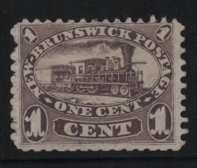 #6a New-Brunswick Canada mint no gum - Image 1 of 2