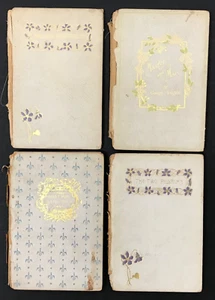 LOT of 4 Antique Lyon Tolstoi Leo Tolstoy 1888 Crowell HC Books What Men Live By - Picture 1 of 13