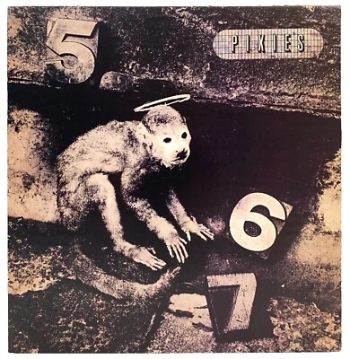 "Impresión artística de portada de álbum Pixies Monkey Gone To Heaven 1989 11"" x 11-1/4"" montada" Foto 1 de 2