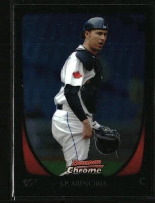 2011 Bowman Chrome J.P. Arencibia #56 Toronto Blue Jays - Image 1 of 2