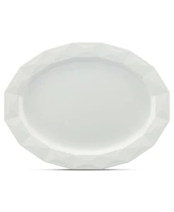 kate spade new york Dinnerware, Castle Peak Cream Oval Serving Platter 16" - Picture 1 of 1