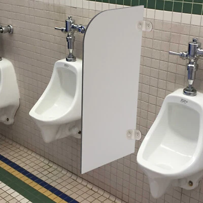 Urinal Screen Toilet Partition Wall-Mounted Men Urinal Partition Screen Urinal - Image 1 of 4