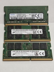 Mixed Ram 24GB  (8gb X 3) 1Rx PC4-2133P  MHz 1.2V Laptop Memory - Picture 1 of 2