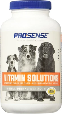 Vitamin Solutions 90 Count, Chewable Tablets for Dogs, Helps Support Overall Wel - Image 1 of 4