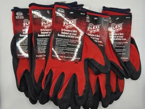 Boss Flexi Grip II 6 Pair Pack of Safety Work Gloves - Size X-Large - Extra Wear - Picture 1 of 3