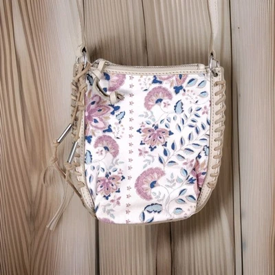 Mini bandolera de cuero Lucky Brand Lika en estuco múltiple precio de venta sugerido por el fabricante 108 USD Foto 1 de 4