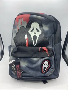 NEW SCREAM Ghostface Horror Slasher Halloween Glow In The Dark Backpack - Picture 1 of 3