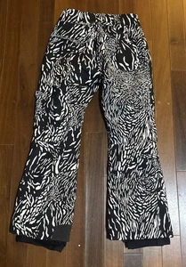 METROPOLIS POLARIS SNOWBOARDHOSE GRÖSSE 6 SCHWARZ-WEISS BEDRUCKT - Bild 1 von 8
