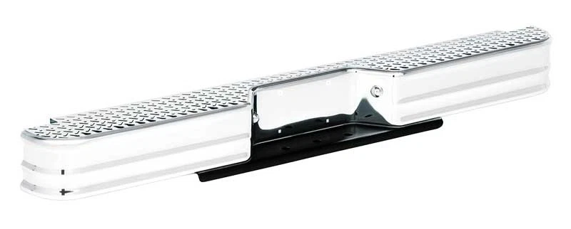 Chevrolet/GMC/Ford/Dodge; camioneta Fleetside; parachoques trasero; cromo; 74L x 7 Foto 1 de 1