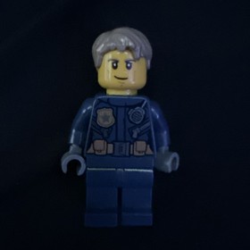 LEGO City Police Undercover Chase McCain Minifigure 60007 Rare Collectible