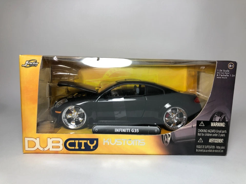 1/24 DUB CITY KUSTOMS INFINITI G35 NEGRO Foto 1 de 4