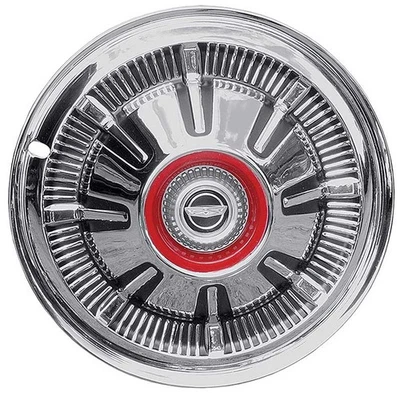 Camión Ford serie F 1966-72/1966-77 Bronco; tapacubos estilo OE de 15"; con rojo Foto 1 de 2