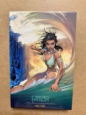 Michael Turner’s Fathom The Definitive Edition tapa dura (2008) 381/1000 firmado Foto 1 de 3