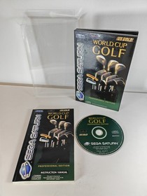 Sega Saturn - World Cup Golf - OVP CIB