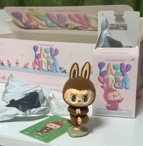 Authentic Pop Mart Labubu Lazy Yoga Coach Secret Original Blind Box The Monsters - Picture 1 of 1
