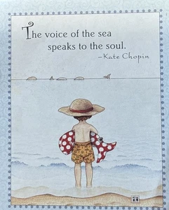 Mary Engelbreit Handmade Magnet-The Voice Of The Sea - Picture 1 of 3