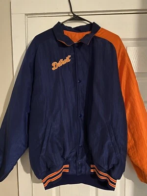 Starter Diamond Collection Detroit Tigers MLB Dugout Jacket Men’s XL 90s Vintage - Image 1 of 4