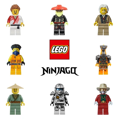 LEGO Ninjago Minifigures: New Never Assembled from Set - YOU PICK - Image 1 of 2
