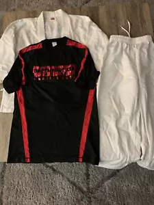 ATA Kampfsport Taekwondo Karate Uniform Gi Dobak Jugend Größe 1 mit Shirt Small - Bild 1 von 5