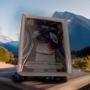 2025 Topps Tribute Yoshinobu Yamamoto #59 Los Angeles Dodgers - Foto 1 di 7