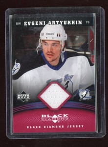 2006-07 Black Diamond Jerseys Ruby #JEA Evgeni Artyukhin 61/100 *S2423