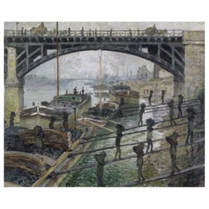 Claude Monet Painting The Coalman - Picture 1 of 1