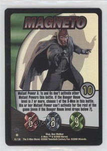 2000 The X-Men Movie Trading Card Game 1st Edition Magneto #8 0i1i