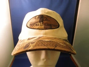 Gorra de tela Ducks Unlimited sombrero camioneros Snapback camuflaje billete y logotipo talla única - Imagen 1 de 6