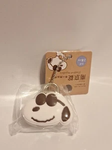Snoopy Sunglass Mini Padlock Keychain Keyring Holder New With Tag Approx :3x3cm - Picture 1 of 2