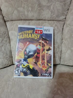 FACTORY SEALED! Destroy All Humans! Big Willy Unleashed (Nintendo Wii, 2008) - Image 1 of 4