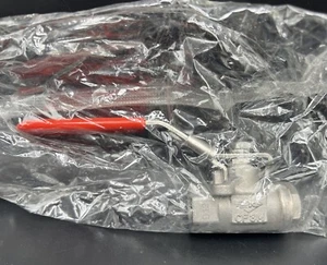 K F Hale 1/4” Stainless Steel Male/ Female Ball Valve CF8m 2000 WOG NEW - Picture 1 of 5