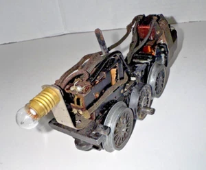 AMERICAN FLYER PREWAR O GAUGE 6 WHEEL CHASSIS/MOTOR W/E-UNIT-RUNS - Picture 1 of 7