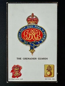 Regimental Badges THE GRENADIER GUARDS Postcard by Gale & Polden 1657 - Picture 1 of 2
