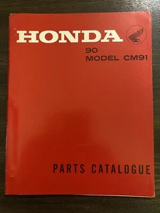 NOS Honda CM91 90cc Factory Parts Catalogue - Bild 1 von 10