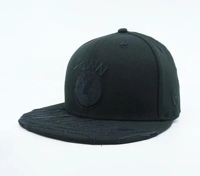 [11803391] Mens New Era NBA Golden State Warriors Visor Script The Town 59Fifty - Image 1 of 4