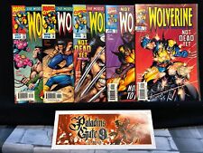 Wolverine #117 - 121 NM set (Marvel 1997) Cyclops, Storm & Mustang!