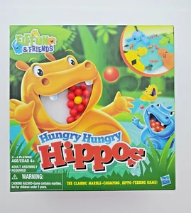 ELFFun & Friends Hasbro Hungry Hippos Game (2012)  Hippo Eating Game 2-4 Players - Picture 1 of 5