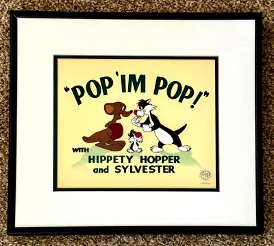 Arte de animación Warner Brothers - Cel - LE - "POP 'IM POP" - No Bugs Bunny Cel Foto 1 de 4