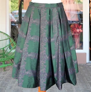 Sportalm,Trachtenrock grün, Pink, Gr. 40, kariert Dirndl, Rock Faltenrock - Bild 1 von 5