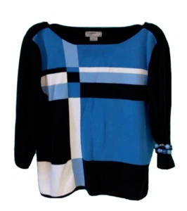 Designer Originals Damen Pullover Größe XL Blau Vintage mit Armband - A1 - Bild 1 von 9