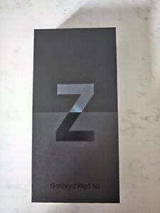 Samsung Galaxy Z Flip3 5G SM-F711U 256GB Phantom Black T-Mobile Brand New Sealed
