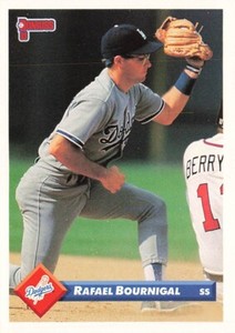 1993 Donruss #10 Rafael Bournigal Los Angeles Dodgers