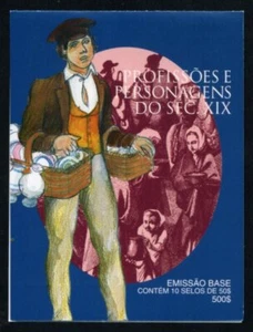 Portugal - 2218 1998 Carnet 10 sellos del nº 2218 Personajes y profesiones del - Imagen 1 de 1