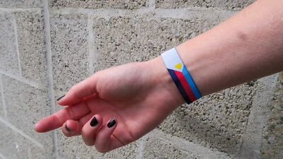 Polyamorie Polyamory Pride Lgbtq Pride NEU | Festivalband Armband Stoffband - Bild 1 von 2