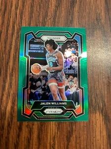 2023-24 PANINI PRZIM - GREEN PRIZM - JALEN WILLIAMS - Picture 1 of 1