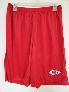 0724 PANSAS CITY CHIEFS PANTALONES CORTOS Jersey Poliéster con Bolsillos ROJO - Imagen 1 de 1
